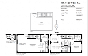 Marketing Vancouver Homes with floor plans 